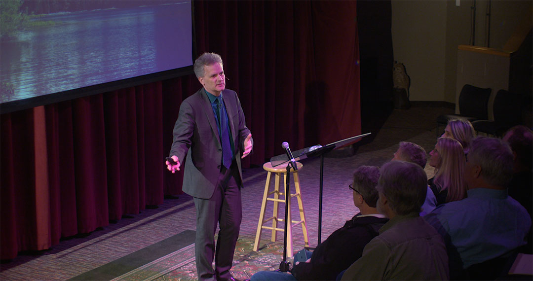 Dr. Douglas Petrovich lecturing: Hebrew the World’s Oldest Alphabet