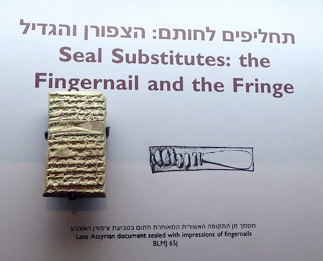 Ancient Fringes or Tassels - Bible History