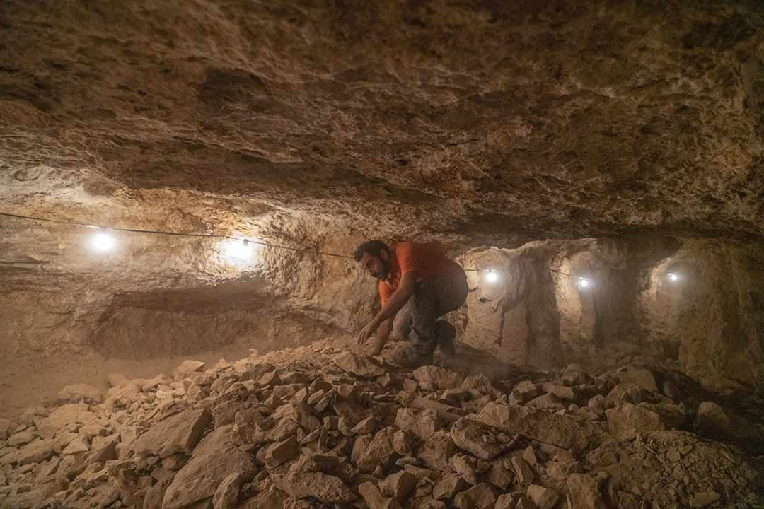 Excavation at the Cave of Horror in the Nahal Hever