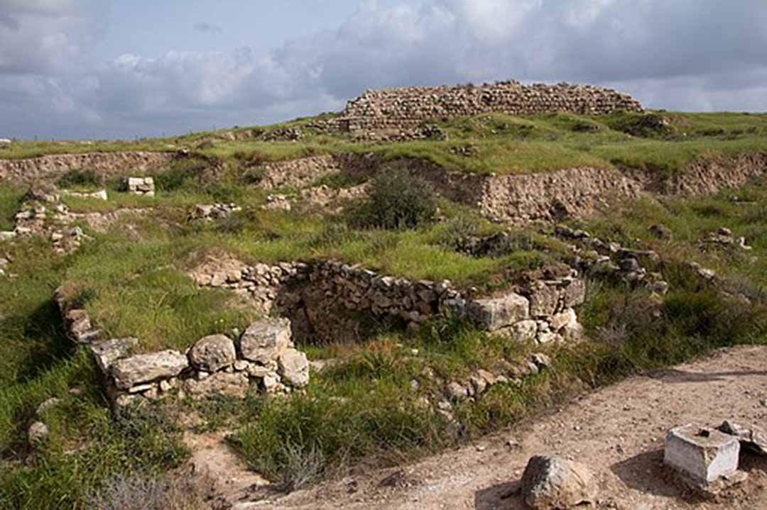 Lachish gate ruins from ancient Israel