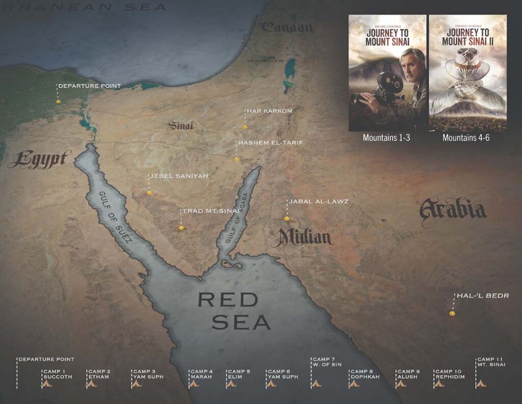 Journey to Mount Sinai New Film Scorecard Patterns of Evidence